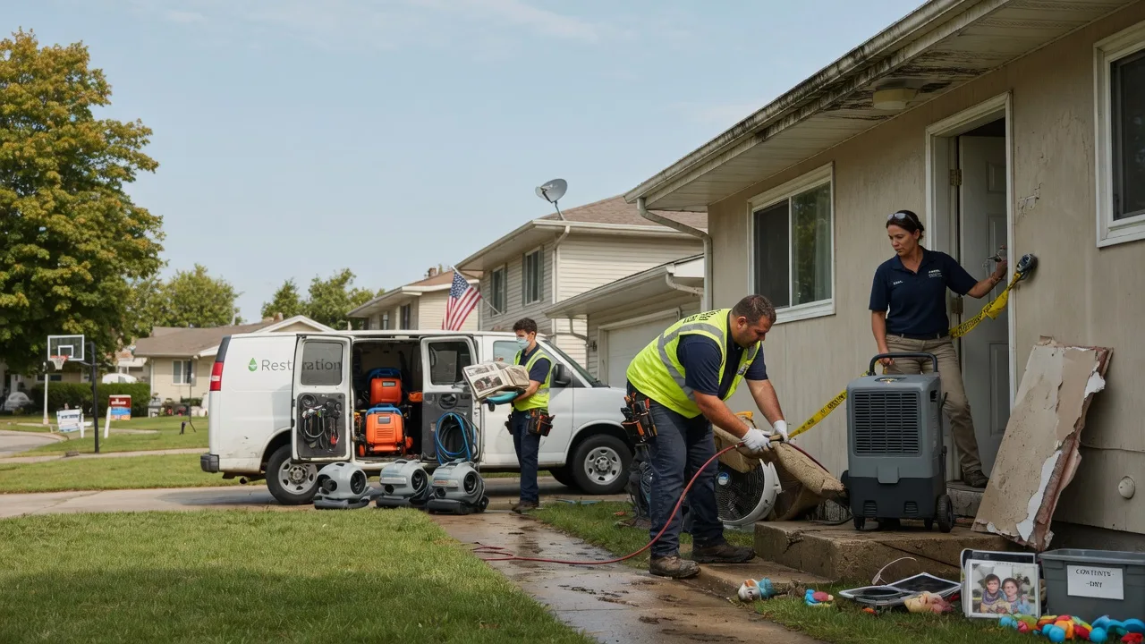 Water Damage Restoration in Merrillville, IN near me
